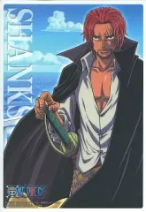 【中古】キャラカード(キャラクター) ワンピース クリアプレート シャンクス