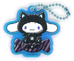 【中古】キーホルダー シナモロール アクリルチャーム 「Happyくじ Sanrio characters HALLOWEEN 2025」 アクリルチャーム賞
