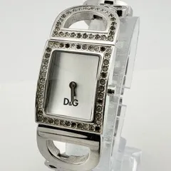 DOLCE & GABBANA ドルチェアンドガッバーナ　D &G ドルガバ　レディース　腕時計 クォーツ 稼働品 電池交換済み【H418】
