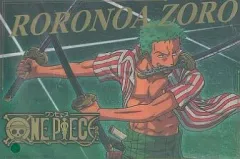 【中古】キャラカード(キャラクター) ワンピース クリアプレート ゾロ (メタリック箔押し)