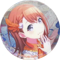 【中古】バッジ・ビンズ 花里みのり 「プロジェクトセカイ カラフルステージ! feat. 初音ミク グリッター缶バッジ イベントイラストコレクション vol.27 B」