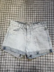 164) カルバン・クライン トゥ COLOR ウォッシュ デニム ハーフパンツ