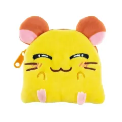 【中古】バッグ ちび丸ちゃん 「とっとこハム太郎 ふわふわフェイスポーチ」