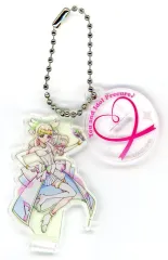 【中古】キーホルダー キュアズキューン 「映画キミとアイドルプリキュア♪ お待たせ! キミに届けるキラッキライブ! トレーディングアクリルスタンドキーホルダー」 劇場グッズ