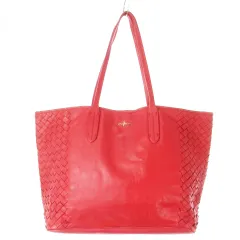 コールハーン COLE HAAN トートバッグ ビッグサイズ 大容量 レザー 革 イントレチャート 切替 ロゴ ピンク /CK4 ■GY18