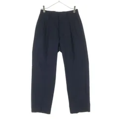 美品 THE SHINZONE TOKYO CITY ザシンゾーン 日本製 テーパードパンツ PO ネイビー レディース 古着