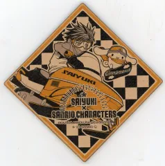 【中古】コースター 猪八戒×シナモロール ウッドコースター 「最遊記×サンリオキャラクターズ POP UP SHOP」