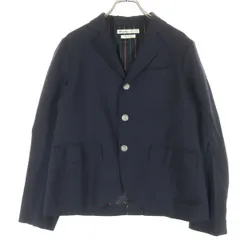 BEAMS BOY ビームスボーイ 日本製 長袖 テーラードジャケット 1 ブラック レディース 古着のサムネイル