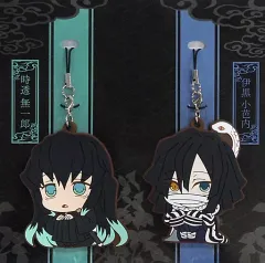 【中古】雑貨 時透無一郎＆伊黒小芭内 ViVimusラバーストラップセット(2個セット) 「鬼滅の刃」