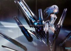 [중고] 포스터(애니메이션) B2 양면 포스터(8개 접기) 레이시아/제로 투 [BEATLESS/달링 인 더 프랑키스] 월간 뉴 타입 2018년 6월호 부록 1