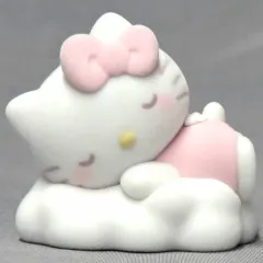 【中古】トレーディングフィギュア ハローキティ 「サンリオキャラクターズ シークレットマスコット しろふわ雲でおひるね」