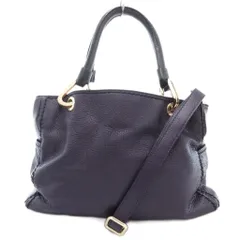 プリニオ ヴィソナ PLINIO VISONA ハンドバッグ ショルダー 2WAY レザー 紫 パープル /AE ■GY18