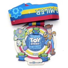 ディズニー　トイストーリー　10マイルマラソンメダル　WDW　ディズニーワールド　2023年　新品　TS20245のサムネイル