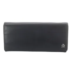 ダンヒル dunhill ベルグレーブ 長財布 小銭入れあり レザー ロゴ 黒