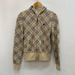 バーバリー・ブルーレーベル ノバチェック フルジップパーカー FAF32-525-53 レディース 38 ISItems【USED】【古着】【中古】50157577