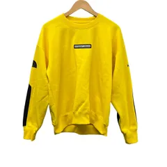 THE NORTH FACE(ノースフェイス) トレーナー サイズL メンズ美品  - NT62002 イエロー×黒 長袖/STEEP TECH