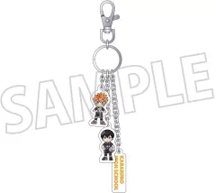 【中古】キーホルダー 日向翔陽＆影山飛雄 3連キーチェーン 「ハイキュー!!」