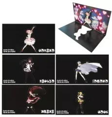 【中古】キャラカード(キャラクター) [単品] 集合 PopUpイラストカード(5枚セット) 「劇場版 魔法少女まどか☆マギカ[新編]叛逆の物語 Key Animation Item Collection」 AnimeJapan 2014グッズ