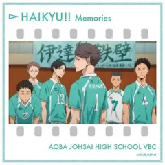 【中古】タオル・手ぬぐい(キャラクター) 青葉城西高校 メモリーズマイクロファイバーミニタオル 「ハイキュー!!」