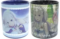 【中古】マグカップ・湯のみ エミリア・木陰 絵代わりマグカップセット 「Re：ゼロから始める異世界生活」