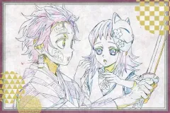 【中古】ポストカード [単品] 竈門炭治郎＆真菰 ポストカード 「鬼滅の刃×ufotable DINING 第1期 ポストカードセットB」 お楽しみくじ景品