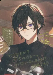 【中古】キャラカード [単品] 四季凪アキラ(レアver./箔押しコメント オリジナルカード 「バーチャルYouTuber にじさんじ VOLTACTION×ハウス食品 キーマカレー」 同梱特典 セブンイレブ＆イトーヨーカドーネット限定