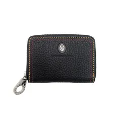 【正規取扱店】【CASTELBAJAC】[スレッドシリーズ] 036622 コインケース 小銭入れ ウォレット 革小物 牛革 おしゃれ 普段使い ユニセックス ギフト ブラック