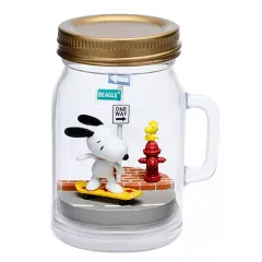 【中古】トレーディングフィギュア 1.NYの街中で 「SNOOPY＆WOODSTOCK Terrarium On Vacation」