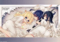 [중고] 클리어 포스터 A3 클리어 포스터 아데레 발페트 & 혼다 · 2대 & 혼다 · 마사유키 [추첨 당당 경계선상의 호라이즌 온라인 복권 2025] B-2 상
