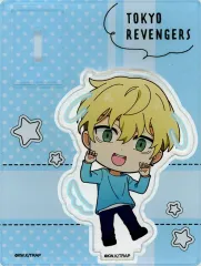 【中古】アクリルスタンド・アクリルパネル 松野千冬 ミニキャラスタンド プリントシールver. 「東京リベンジャーズ」