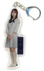 [중고] 열쇠 고리 사토 카에데 (노기자카 46) 개별 전신 아크릴 열쇠 고리 [찬스는 평등]
