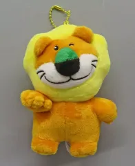 【中古】キーホルダー らいおんくん ぬいぐるみボールチェーン 「たべっ子どうぶつ THE MOVIE」