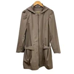 FOXEY NEW YORK(フォクシーニューヨーク) コート サイズ40 M レディース美品  - 33503 グレーベージュ 長袖/ジップアップ/秋/春のサムネイル