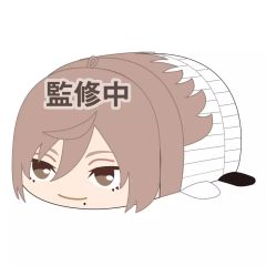 [중고] 봉제인형 마스코트·봉제인형 배지 모모지 신문 [도원 암귀 포테 콜로마스코트 2]