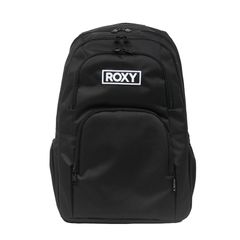 希少】ROXY 大容量 通学 通勤 リュック 紫 黒 パープル ブラック 