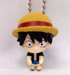 ONEPIECE ワンピース つまんでつなげて マスコット ルフィ サボ ガチャ
