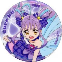 【中古】バッジ・ピンズ キュアキュンキュン 「映画キミとアイドルプリキュア♪お待たせ!キミに届けるキラッキライブ!×Cafe Fan Base ホログラム缶バッジ」