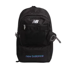 NewBalance リュック 大容量 限定ポーチ付き デイパック リュックサック 通学 普段使い 使いやすい 男女兼用 ユニセックス ギフト プレゼント ブラック ac13490