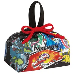 ポケモン ランチ巾着 巾着袋 お弁当巾着 お弁当袋  ランチバッグ  POKEMON ポケットモンスター 子供 子ども キッズ キャラクター スケーター