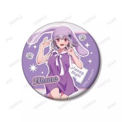 【中古】バッジ・ピンズ 新条アカネ(うさぎの着ぐるみver./名前あり) 「グリッドマン ユニバース アニメイト通販フェア 描き下ろし 動物着ぐるみver. トレーディング缶バッジ」