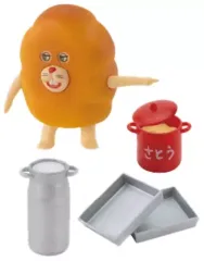 【中古】トレーディングフィギュア 3.みたよ!(パン作りセット2/さとう)付 「パンどろぼう フィギュアコレクション 第3弾」