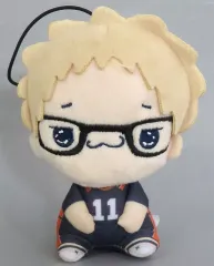 【中古】ぬいぐるみマスコット・ぬいぐるみバッジ 月島蛍 もちぴこマスコットvol.1 「ハイキュー!!」