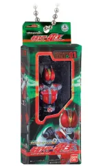 【中古】食玩 キーホルダー 9.仮面ライダー電王 ソードフォーム 「仮面ライダー ソフビパッケージチャーム＆チョコスナック」