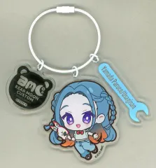 【中古】キーホルダー 山田パルコ/うさぎさん 3連アクリルキーホルダー 「ストリートグラフィティ ロールプレイ(ストグラ) Bear Moon Custom メモリアル POP UP STORE」