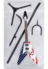 【中古】食玩 トレーディングフィギュア 3.Vシェイプタイプ C.アメリカンフォーム 「ギターMONO」