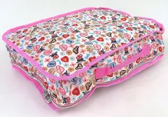 【中古】バッグ ダッフィー＆シェリーメイ(総柄) Travel Packing Cube(旅行収納袋) 「Duffy and Friends-ダッフィー＆フレンズ-」 香港ディズニーランド限定