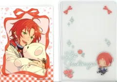 【中古】グッズセット 月永レオ 「あんさんぶるスターズ!! 10周年展示会 Bright me up!! ミニブロマイド＆硬質カードケースコレクション 11.Knights」