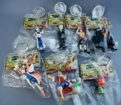 【中古】キーホルダー・マスコット(キャラクター) 全7種セット フィギュアキーホルダー～上陸のアラバスタ王国編～ 「ワンピース」のサムネイル