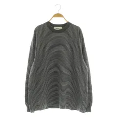 エブリワン everyone 23SS border long sleeve t-shirt ボーダーロンT 長袖Tシャツ M グレー /MY ■OS