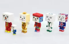 【中古】トレーディングフィギュア 全5種セット 「KUBRICK TO-FU OYAKO シリーズ5」のサムネイル